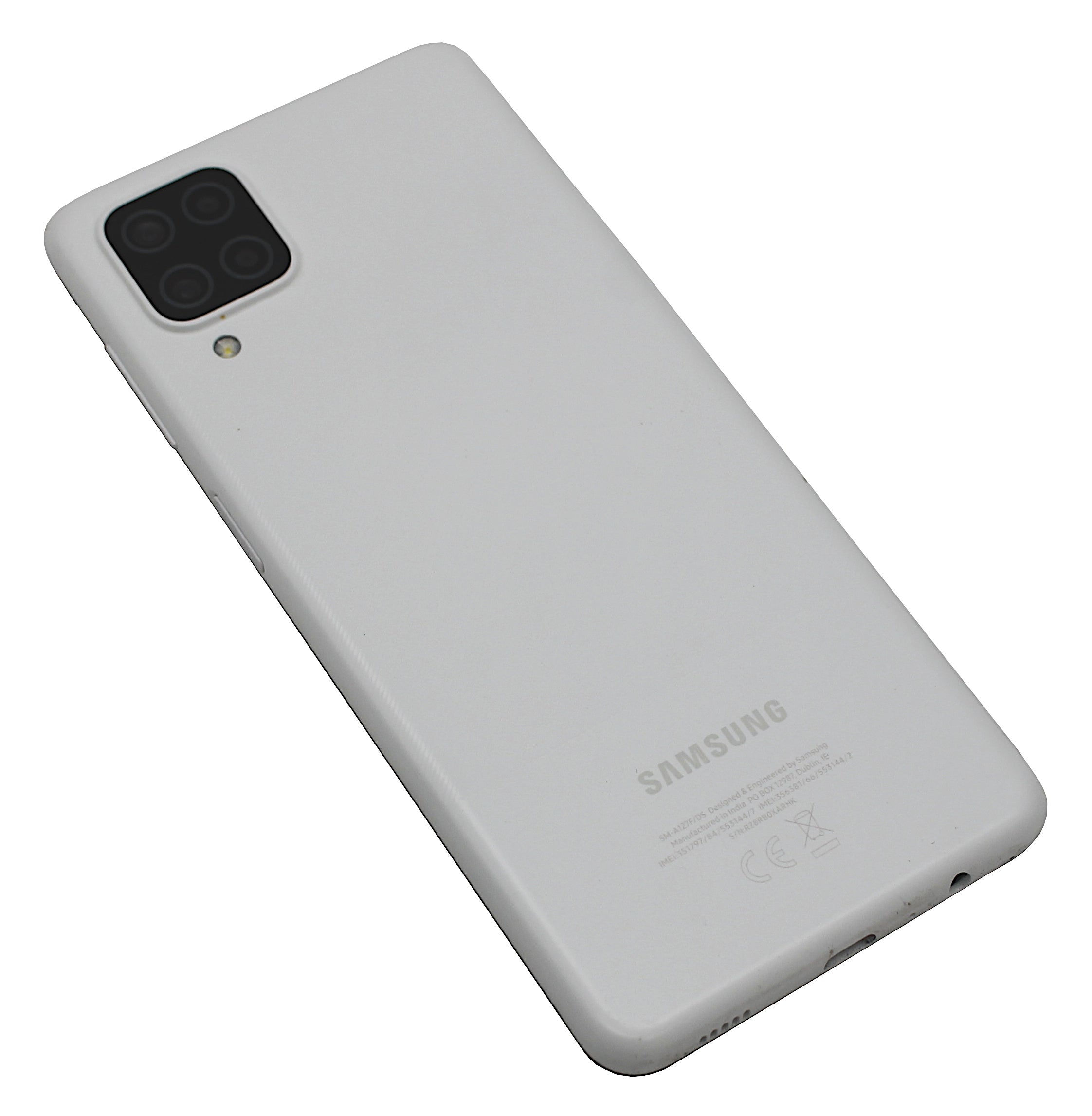 Samsung Galaxy A12 Smartphone, 64GB, Network Unlocked, White, SM-A125F