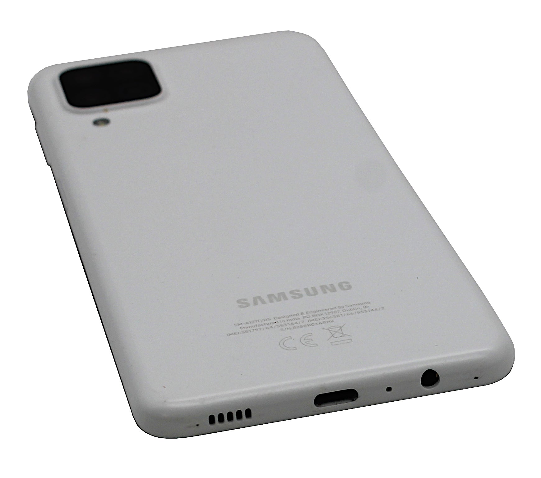 Samsung Galaxy A12 Smartphone, 64GB, Network Unlocked, White, SM-A125F