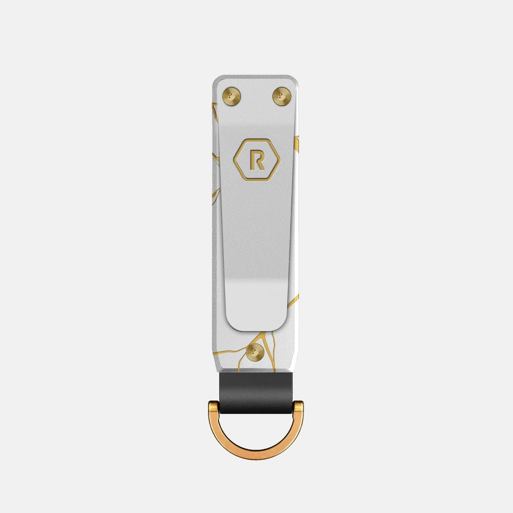 Ridge KeyCase - Kintsugi - White