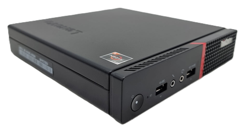 Lenovo ThinkCentre M715Q Micro PC, AMD Ryzen 5 3rd Gen, 8GB RAM, 256GB SSD
