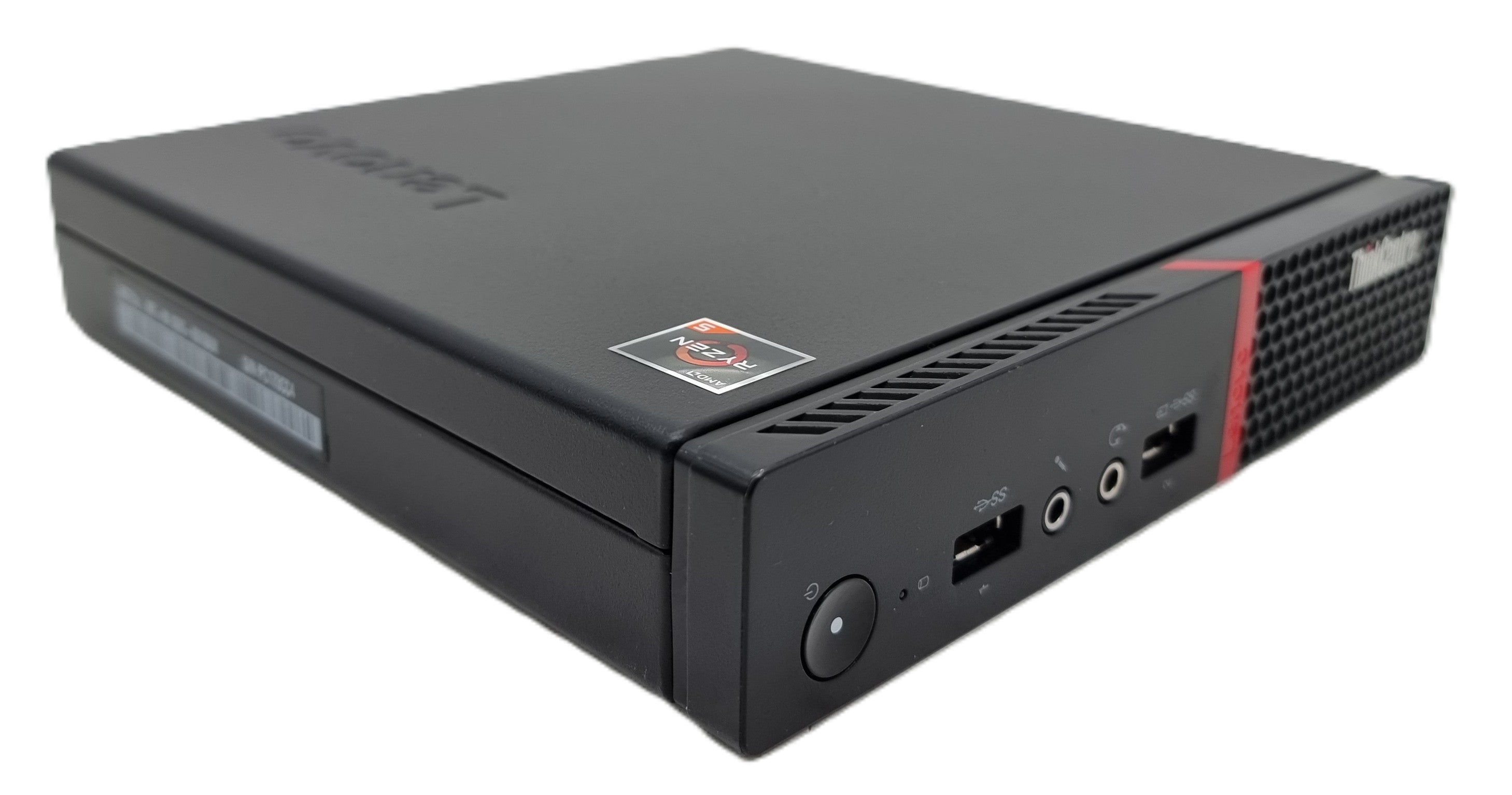 Lenovo ThinkCentre M715Q Micro PC, AMD Ryzen 5 3rd Gen, 8GB RAM, 256GB SSD
