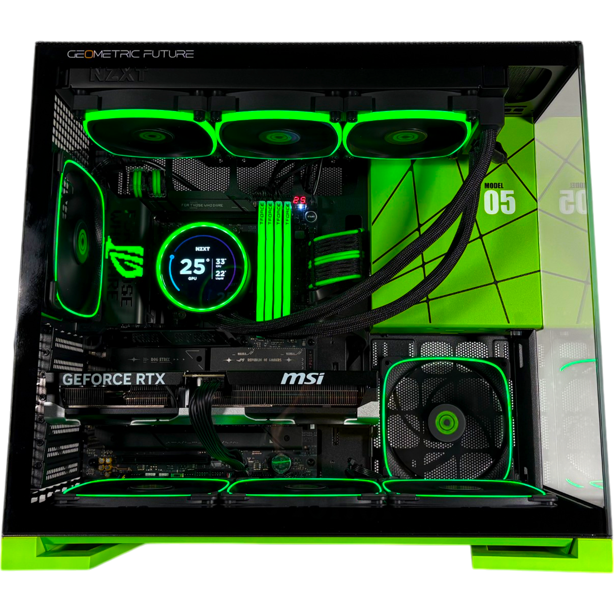 Geometric Future M5 Black Label Gaming Desktop