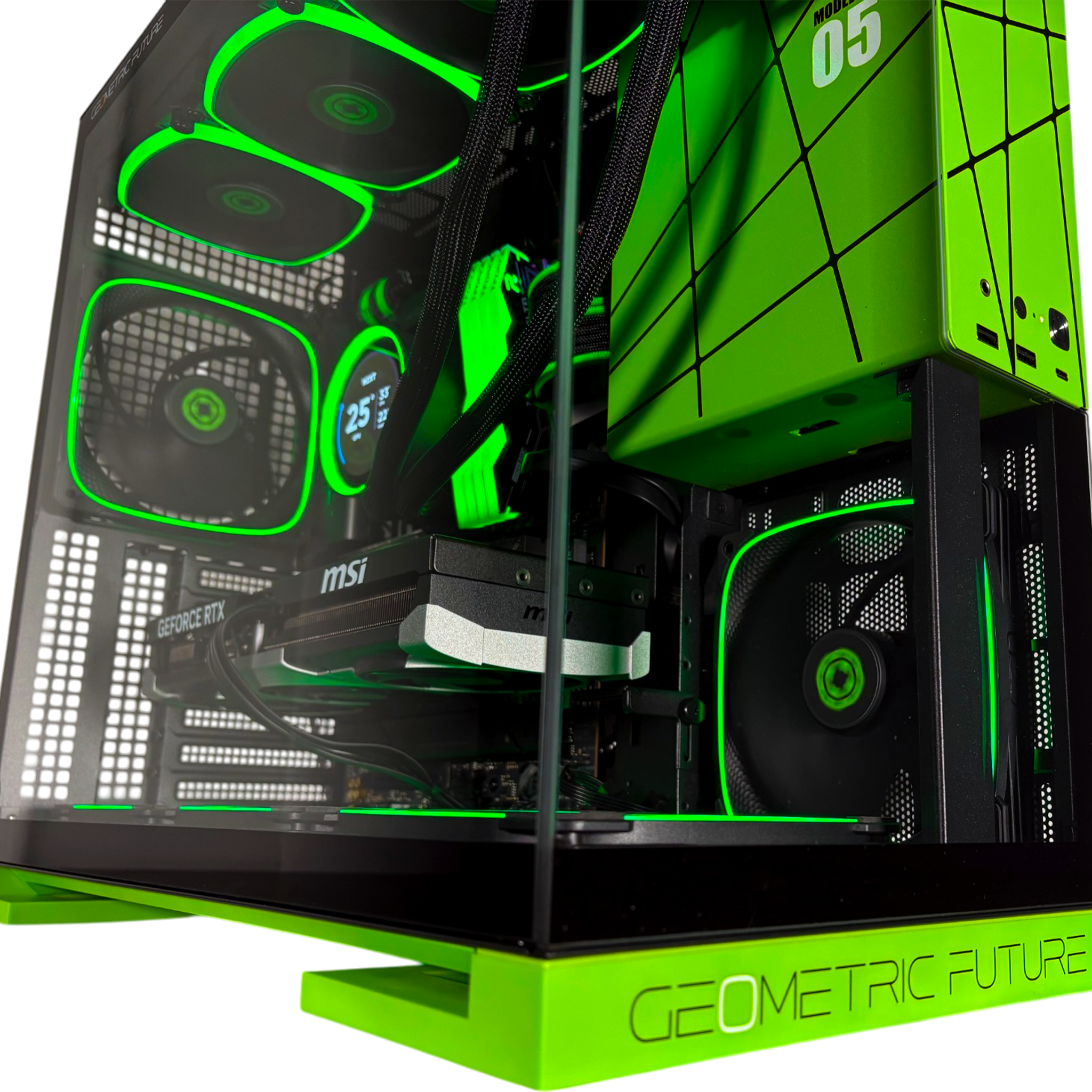 Geometric Future M5 Black Label Gaming Desktop