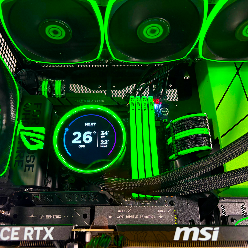 Geometric Future M5 Black Label Gaming Desktop