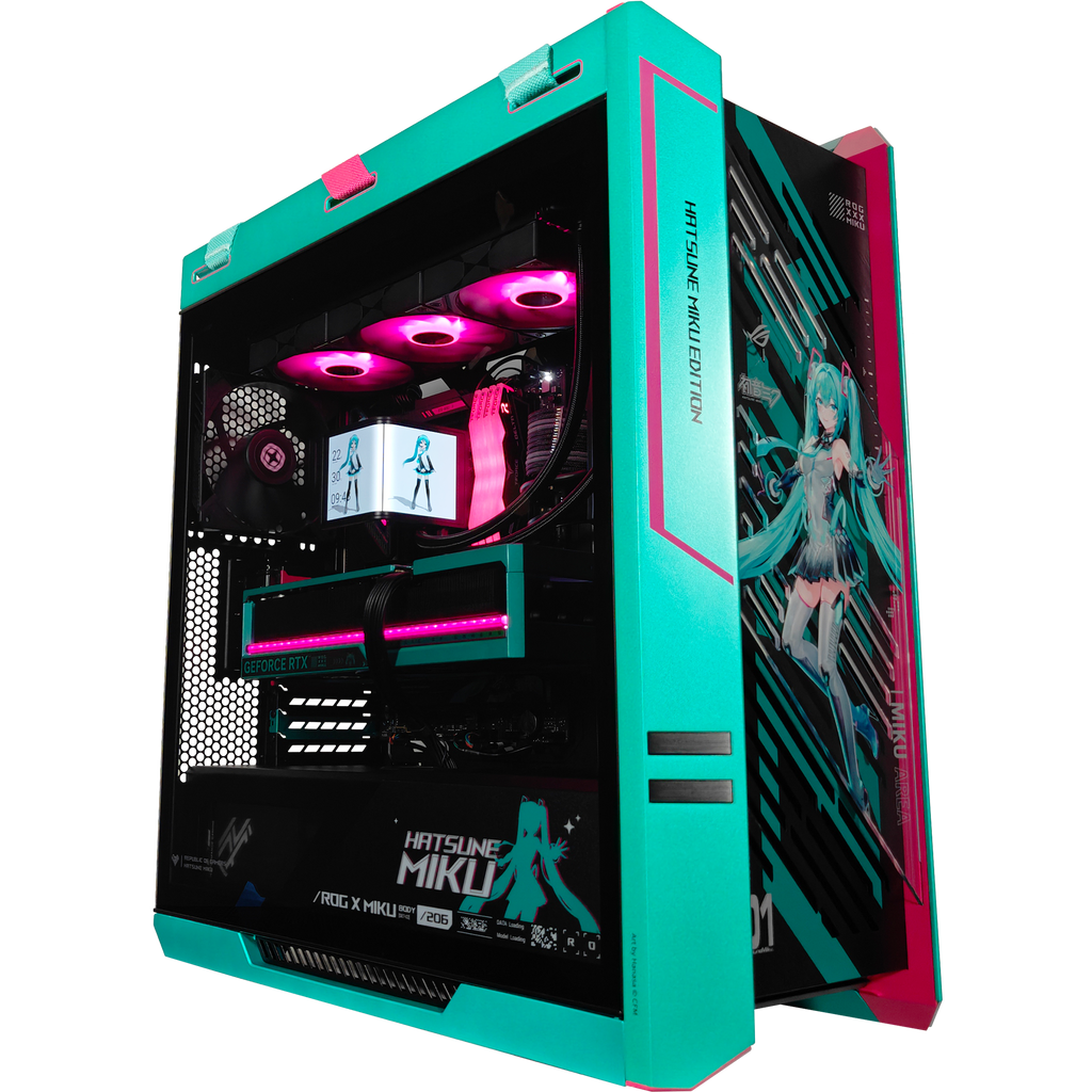 ROG Strix Helios II Hatsune Miku Ultimate Edition Ready to Ship Gaming PC