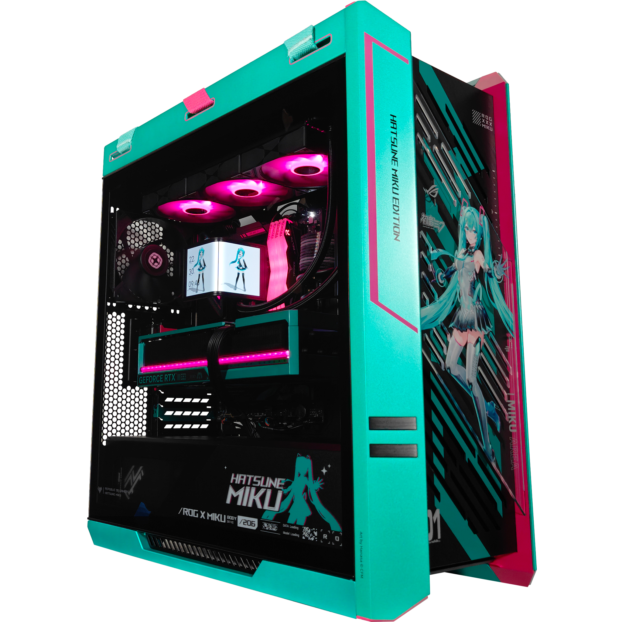 ROG Strix Helios II Hatsune Miku Ultimate Edition Ready to Ship Gaming PC