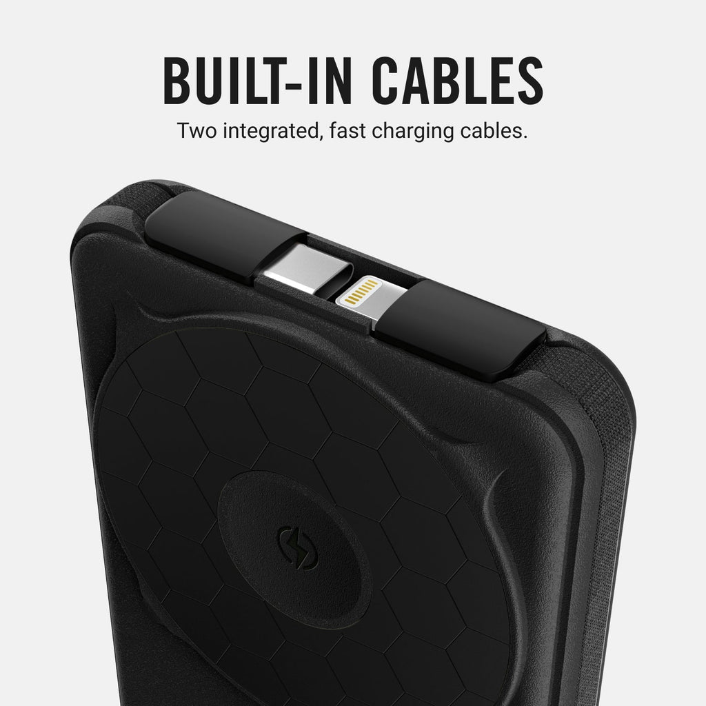 Magnetic Power Bank - Matte Black