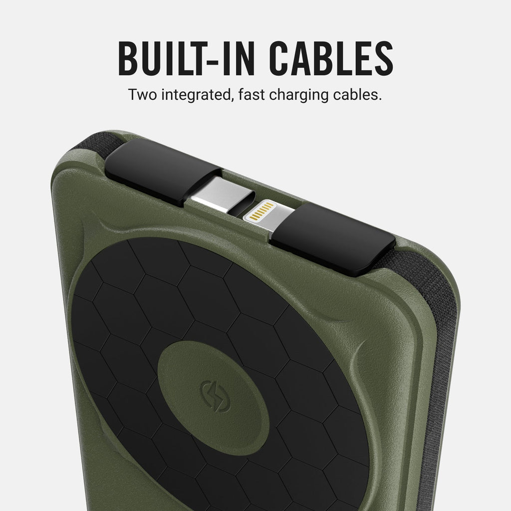Everyday Charging Kit - iPhone 16 Plus - Matte Olive
