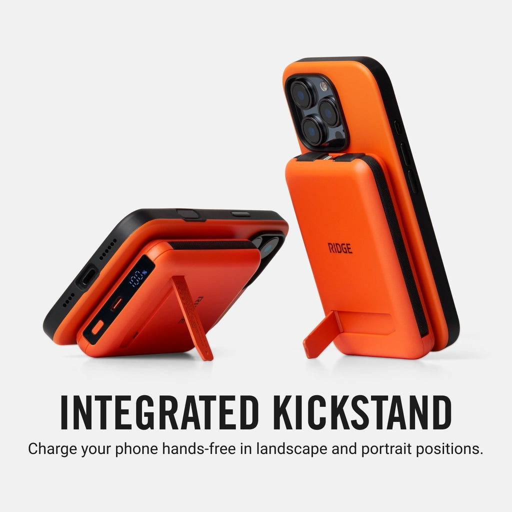 Everyday Charging Kit - iPhone 16 Pro - Basecamp Orange