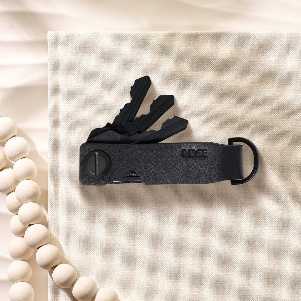 Ridge KeyCase - Midnight Black Leather