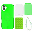 Neon Green iPhone Bundle Set - Wallet