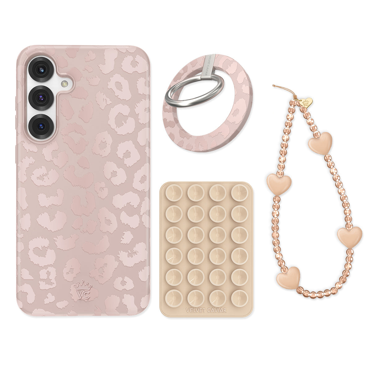 Nude Leopard Samsung Bundle Set