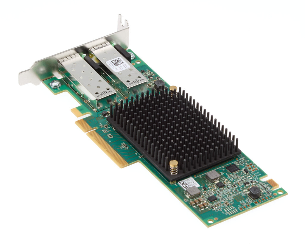 Dell Emulex LPe35002 Dual Port 32GB Fiber Channel SFP+ HBA Low Profile