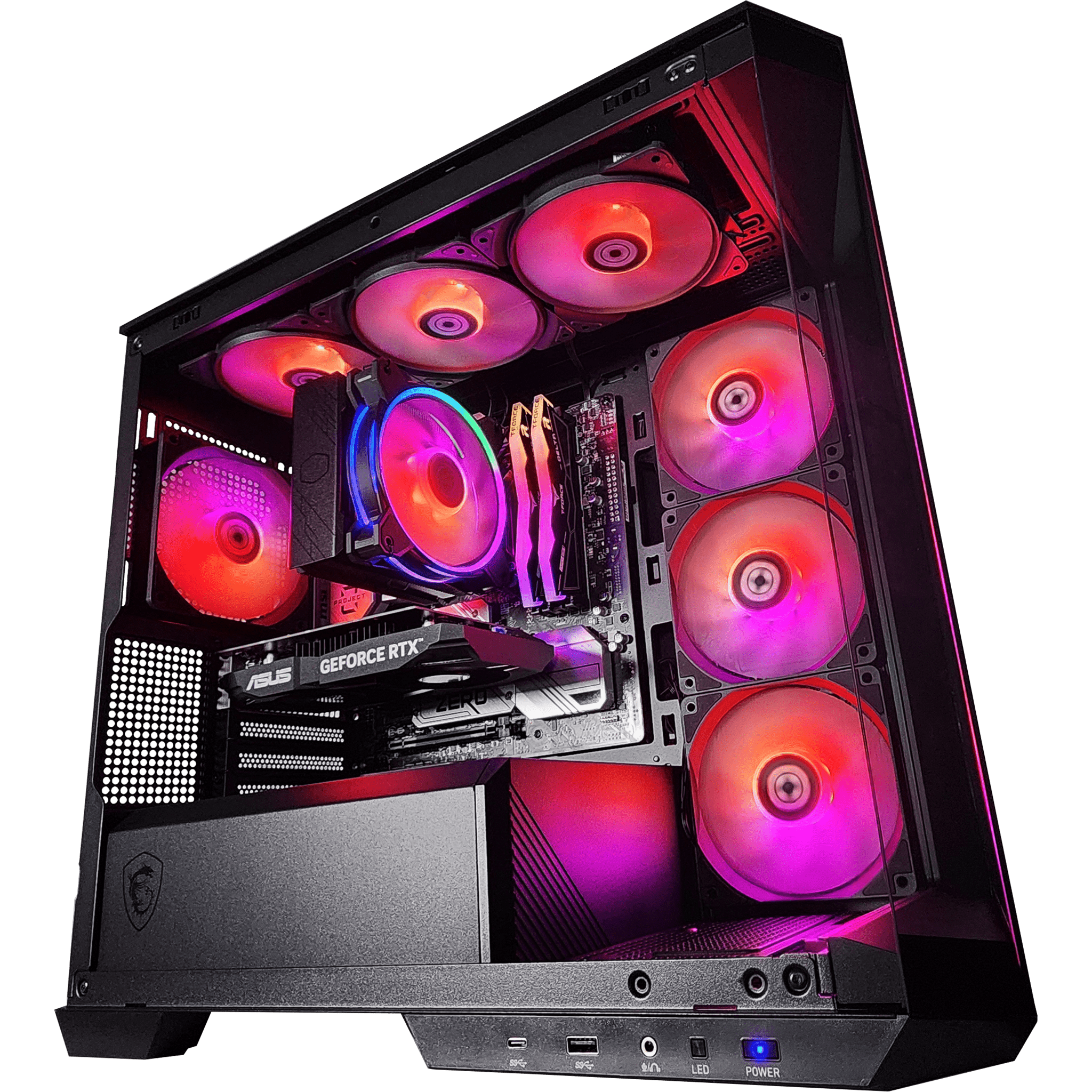 Project Zero Pano Dark Essential Ready to Ship Gaming PC