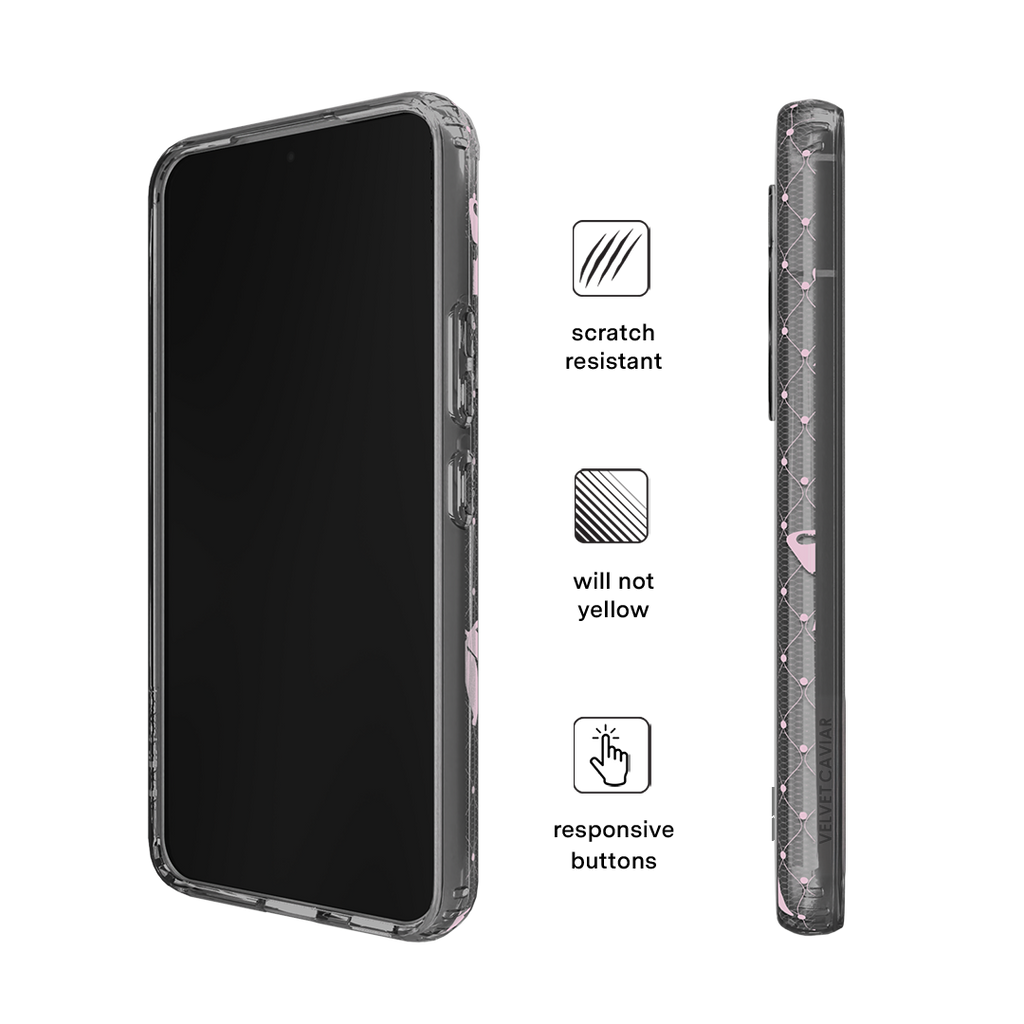 Lacy Pink Bows Samsung Case