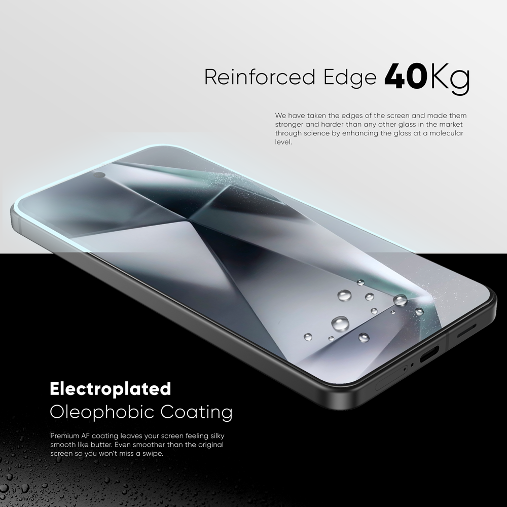 NanoArmour ONETIME 2-Pack Ultra Clear – Samsung Galaxy S24