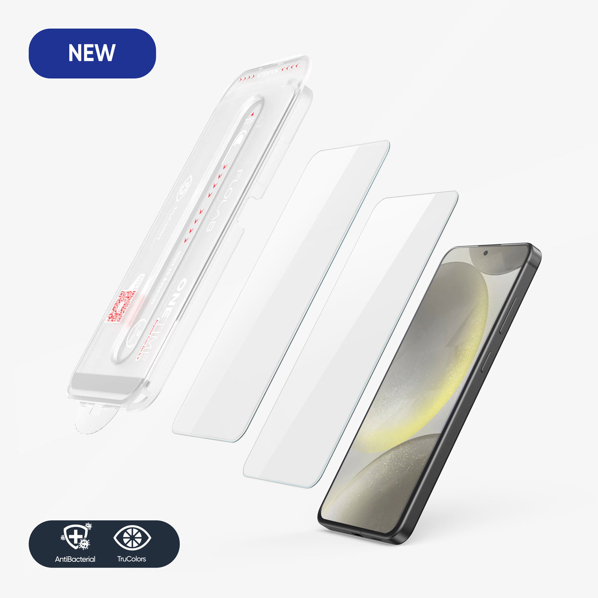 NanoArmour ONETIME 2-Pack Ultra Clear – Samsung Galaxy S24