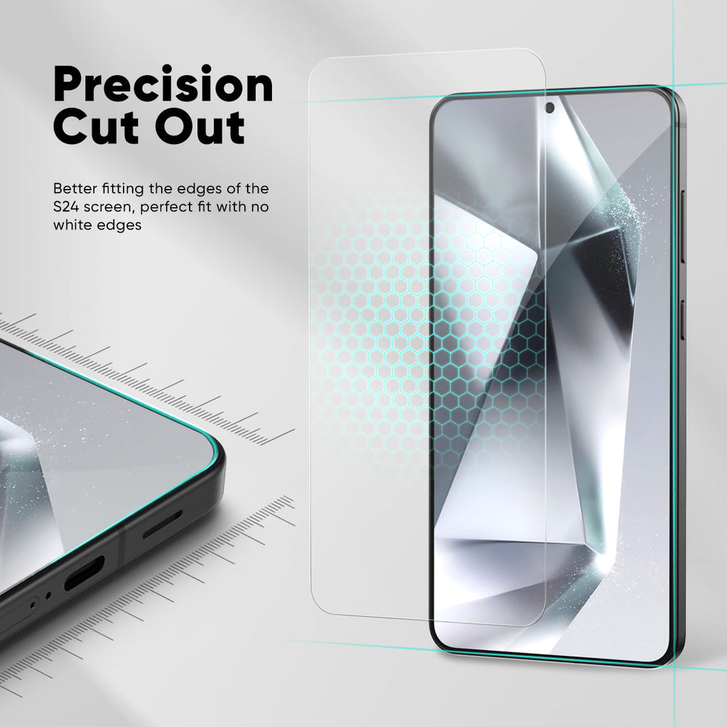NanoArmour ONETIME 2-Pack Ultra Clear – Samsung Galaxy S24