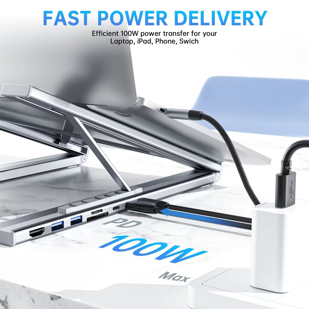 XOTIC PC Aluminum Notebook Docking Station Stand