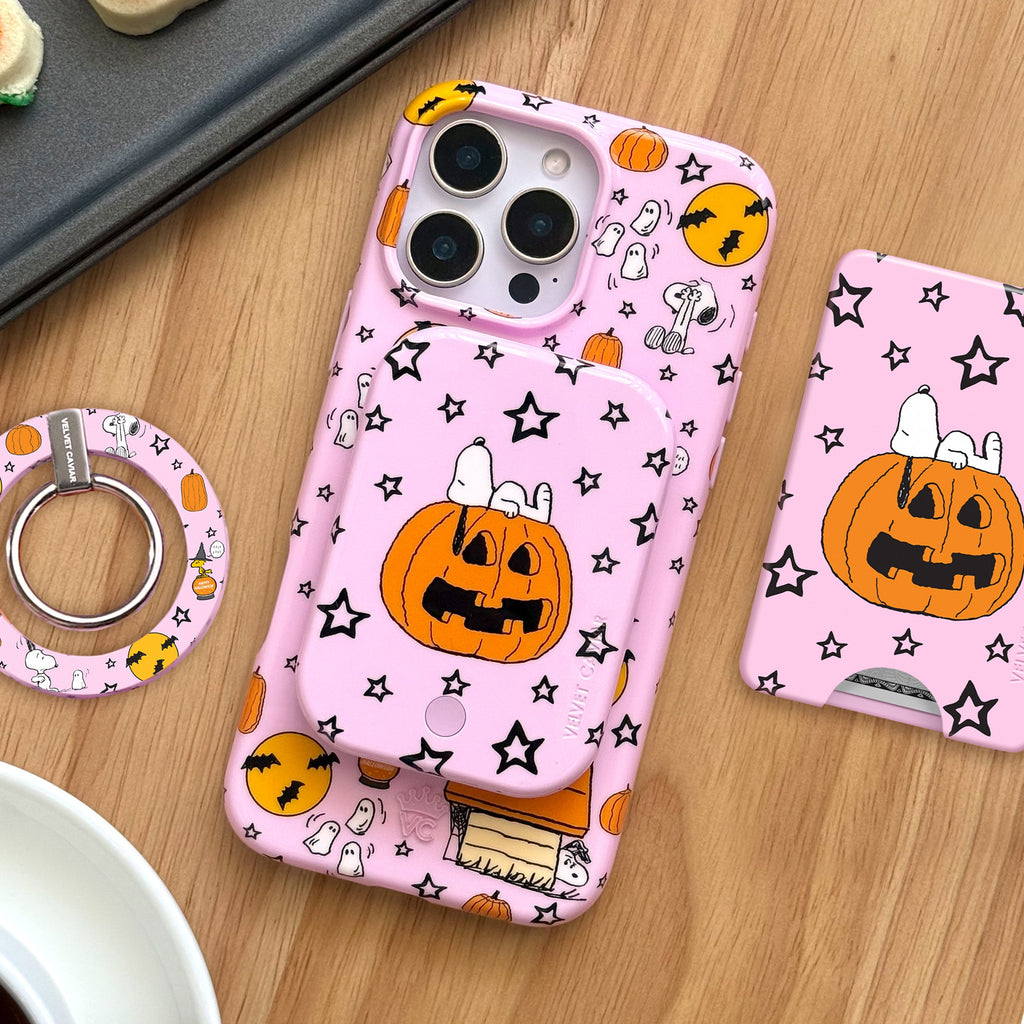Snoopy Pink Pumpkin MagSafe Battery Power Pack