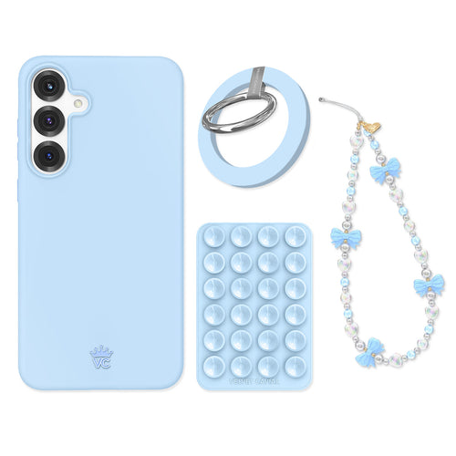 Cotton Candy Blue Samsung Bundle Set