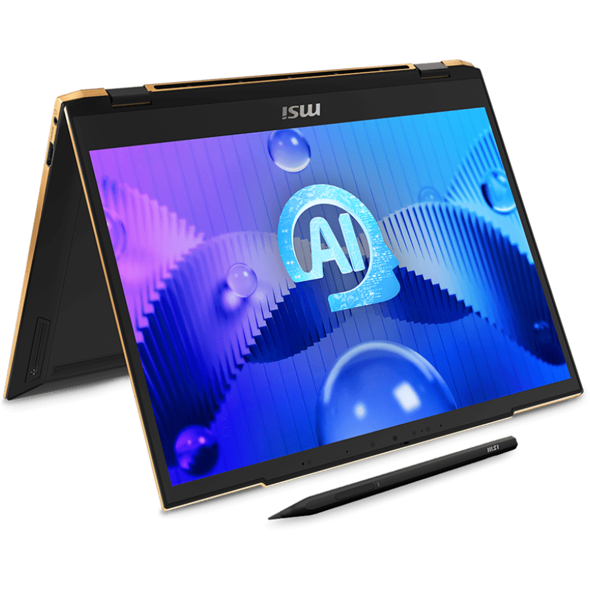 MSI Summit E13 AI Evo A1MTG-038US Ultra Thin and Light Professional 2-in-1 Laptop