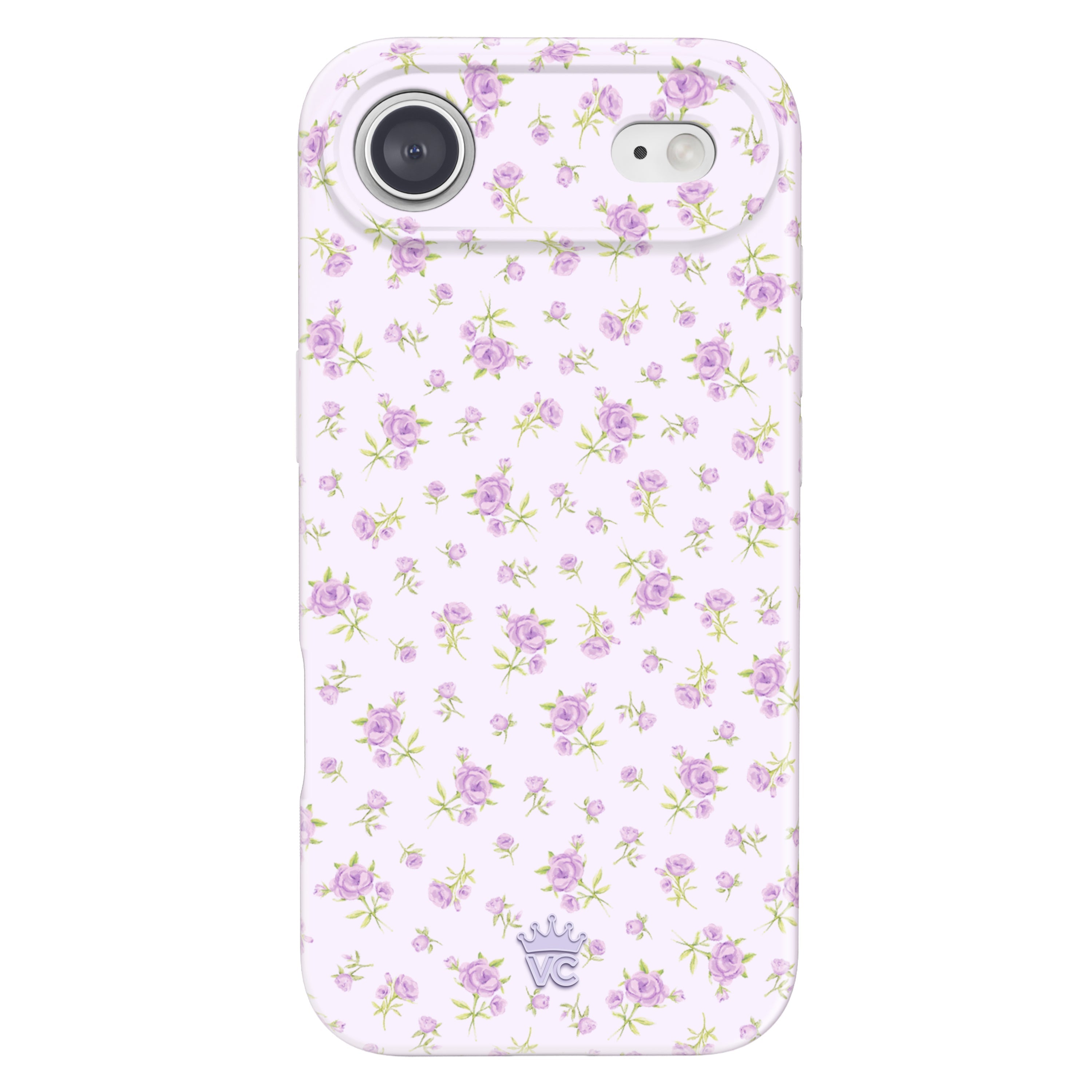 Dainty Lilac Floral iPhone Case