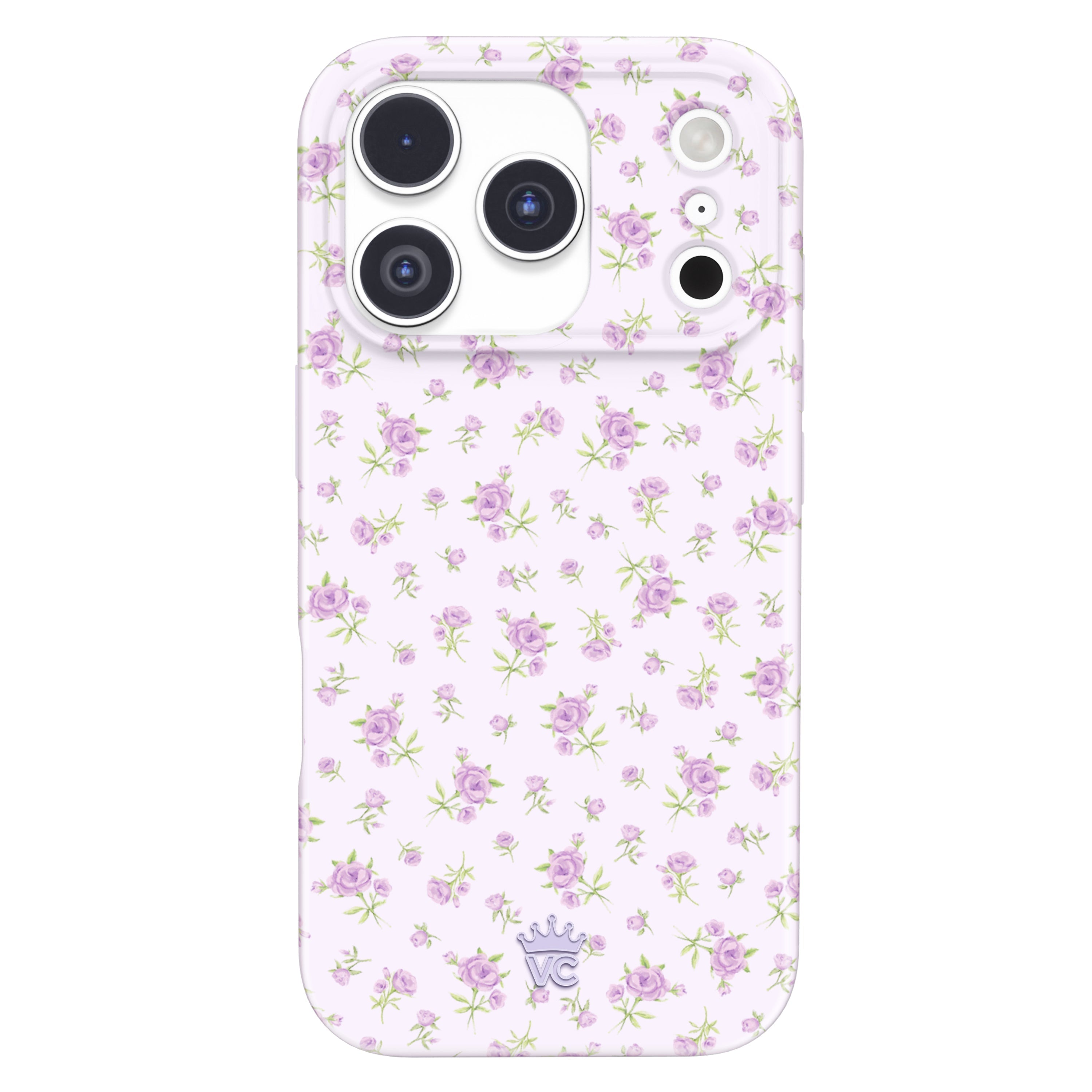 Dainty Lilac Floral iPhone Case