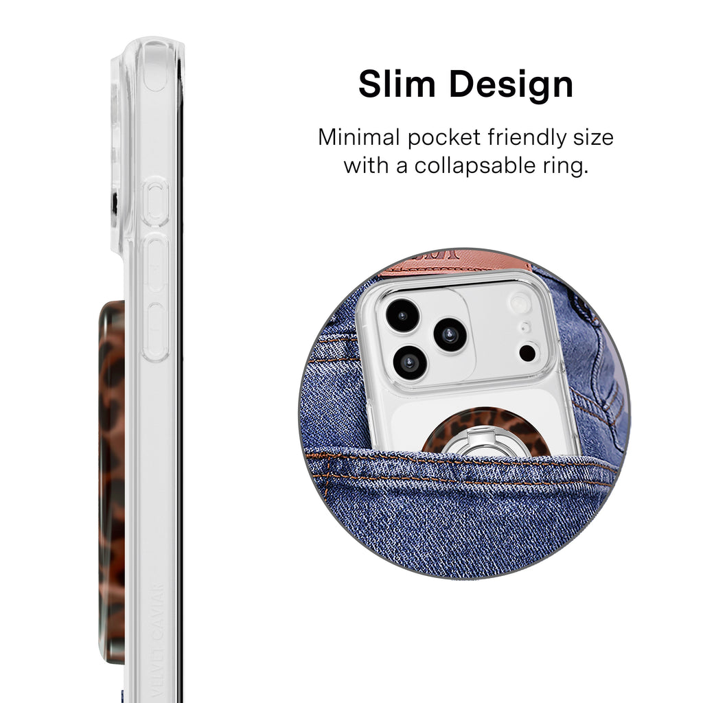 It Girl Leopard MagSafe Grip Ring