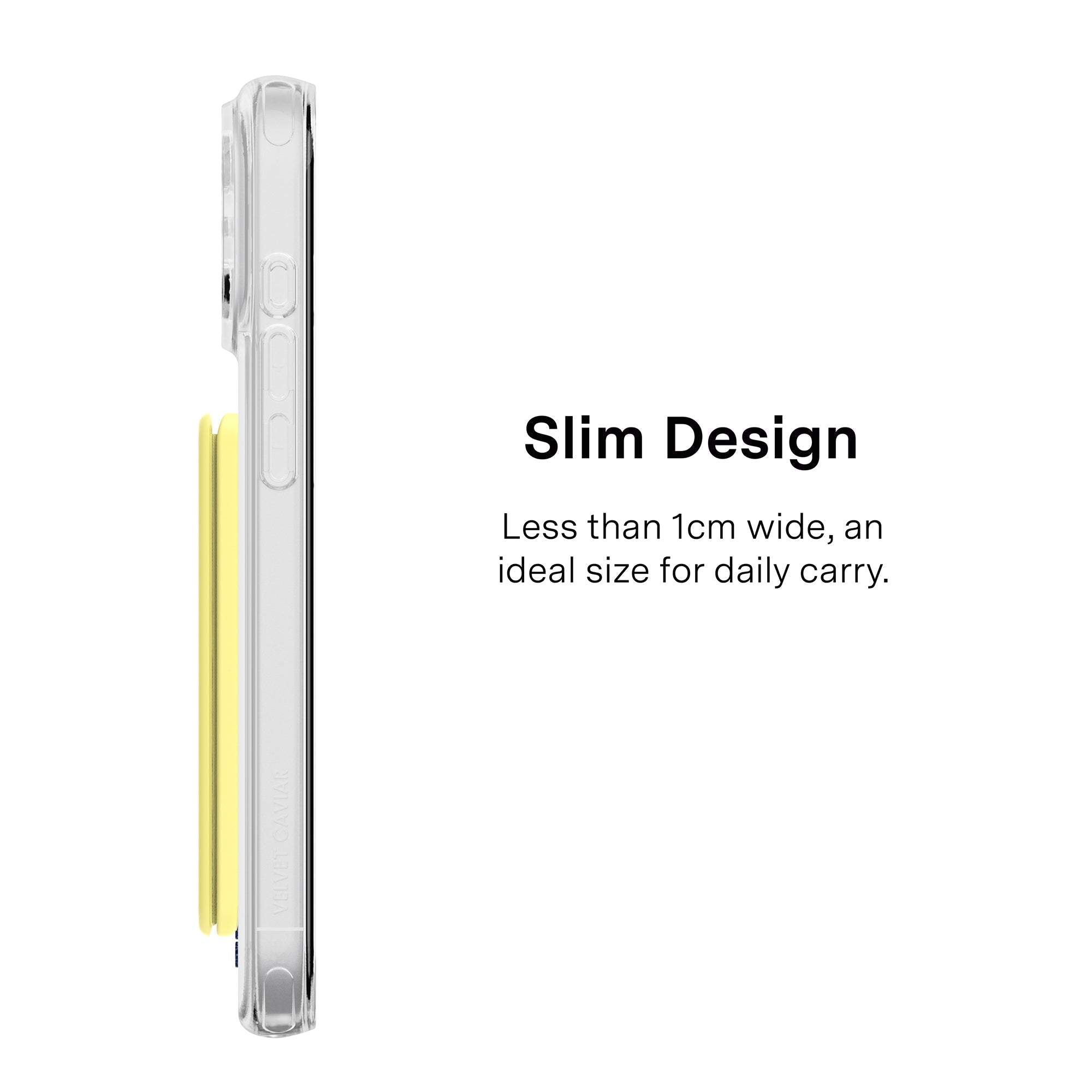 Butter Yellow MagSafe Wallet