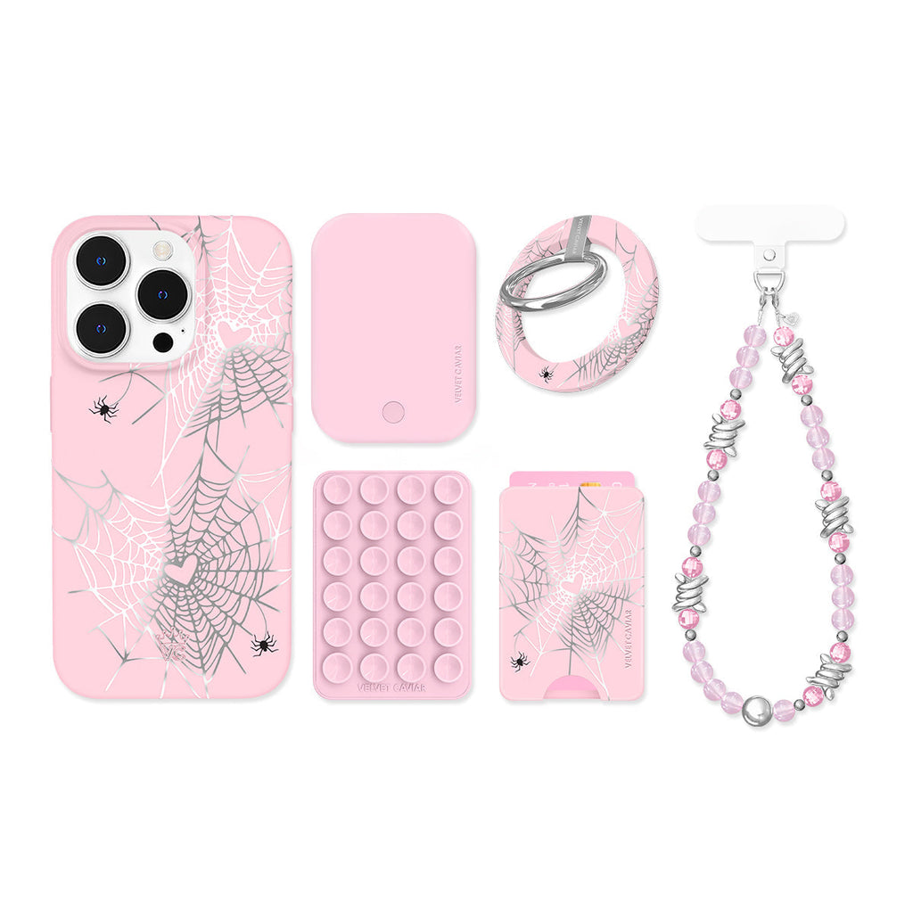 Widow’s Web Chrome iPhone Bundle Set