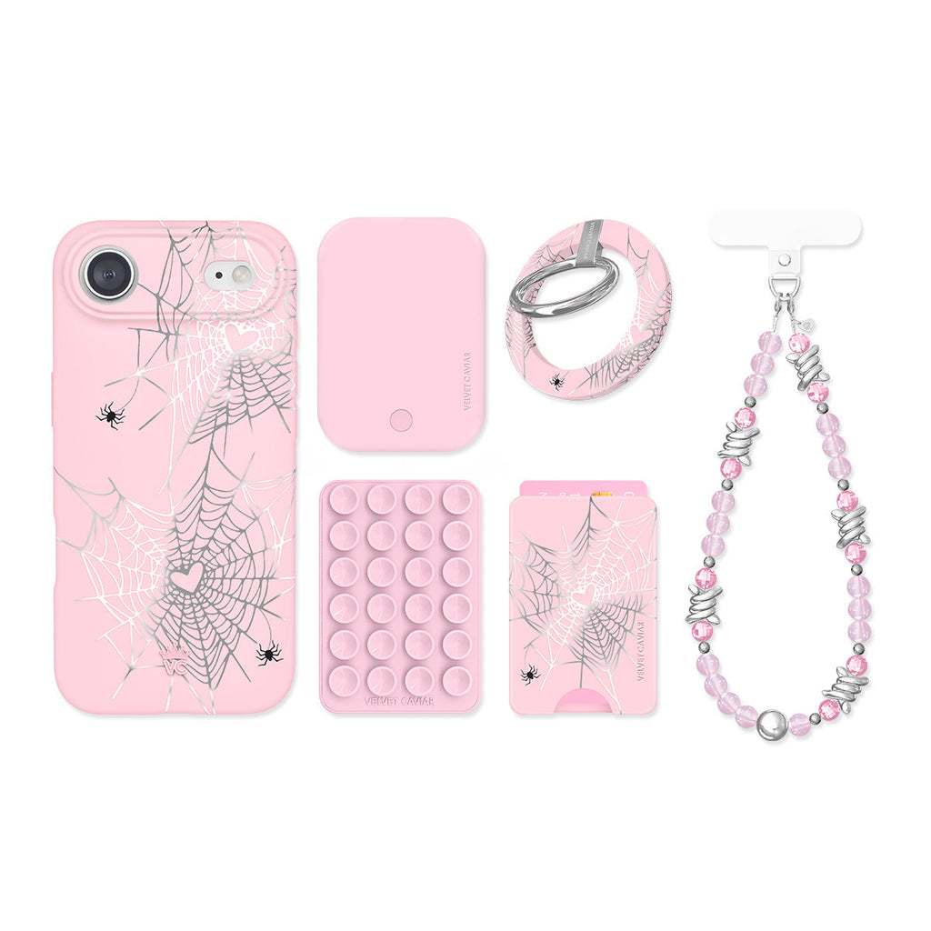 Widow’s Web Chrome iPhone Bundle Set