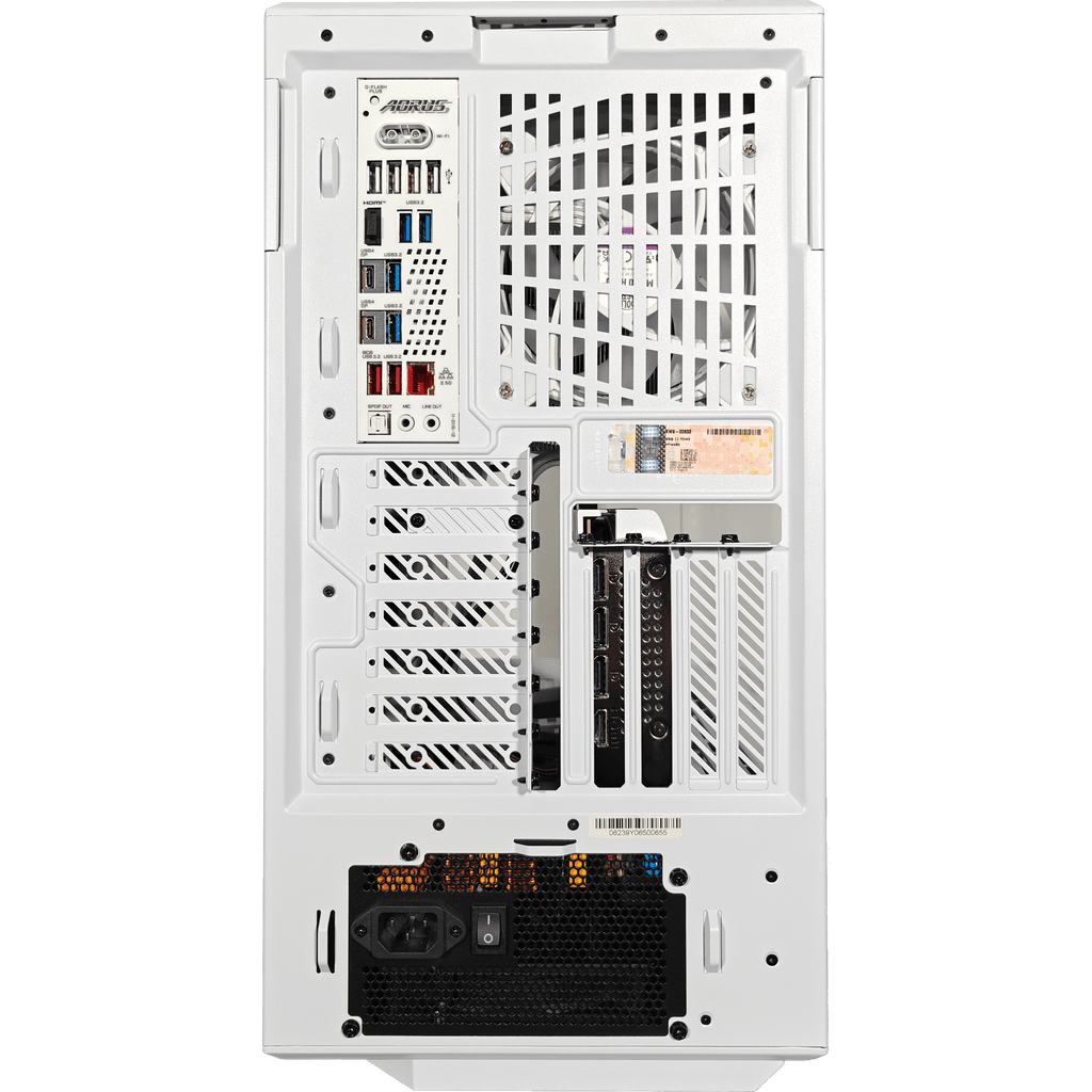 Y40 Snow White Ghost AMD Ready to Ship Gaming PC