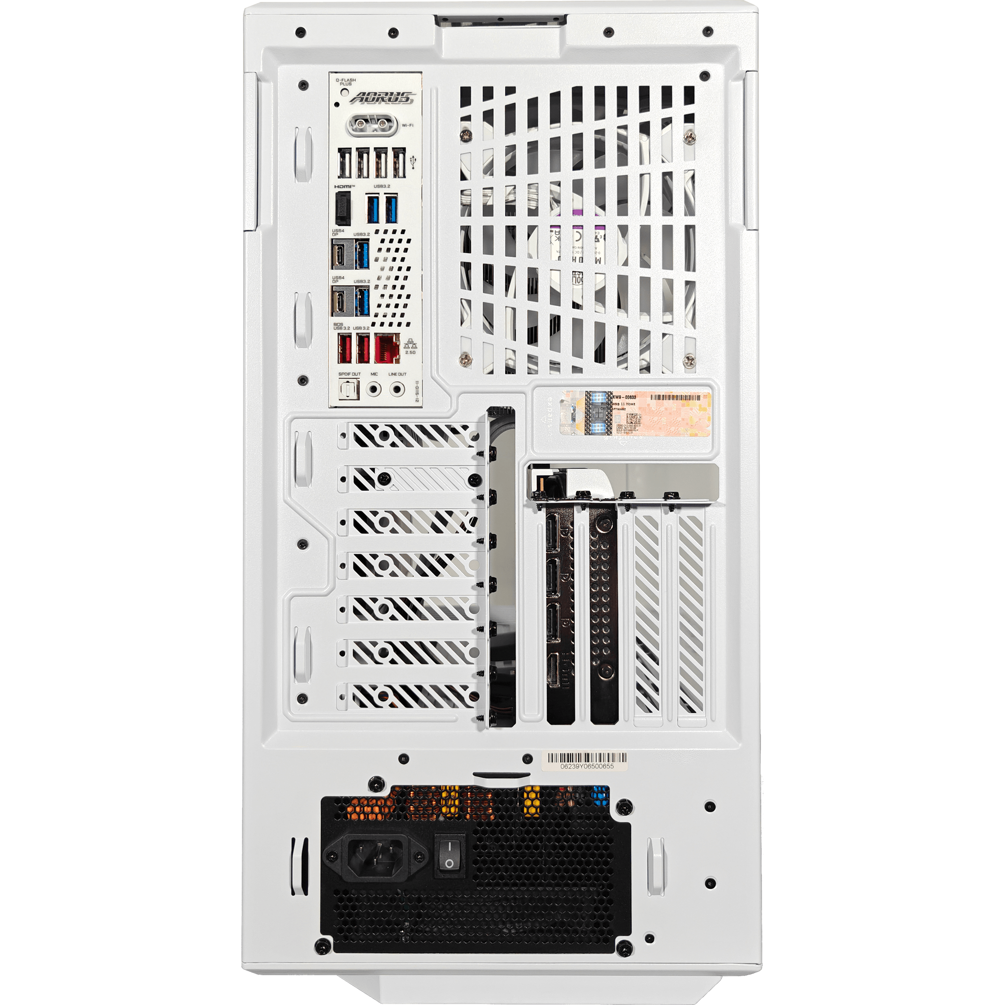 Y40 Snow White Ghost AMD Ready to Ship Gaming PC