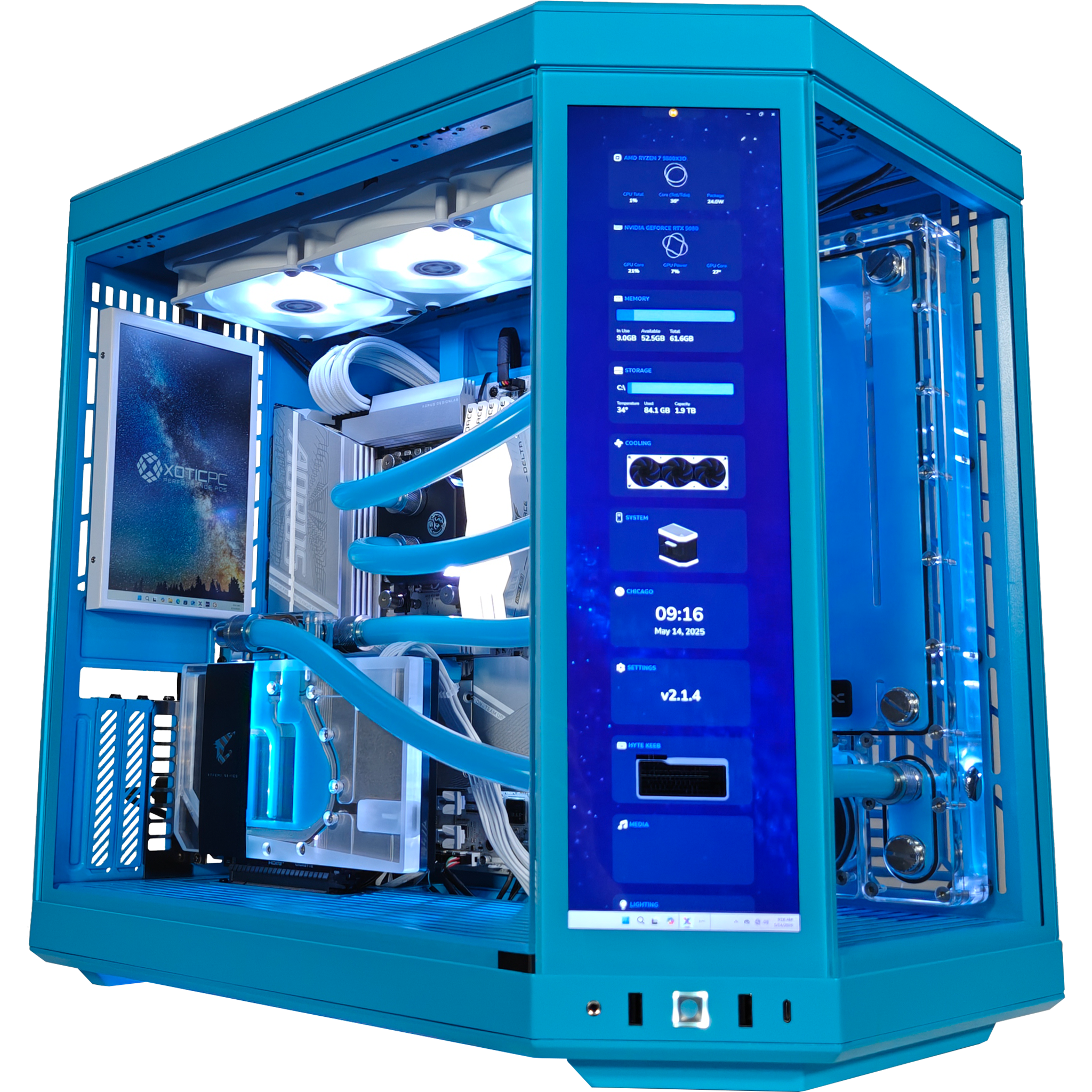 Y70 Blueberry Ultimate X Ready to Ship Gaming PC