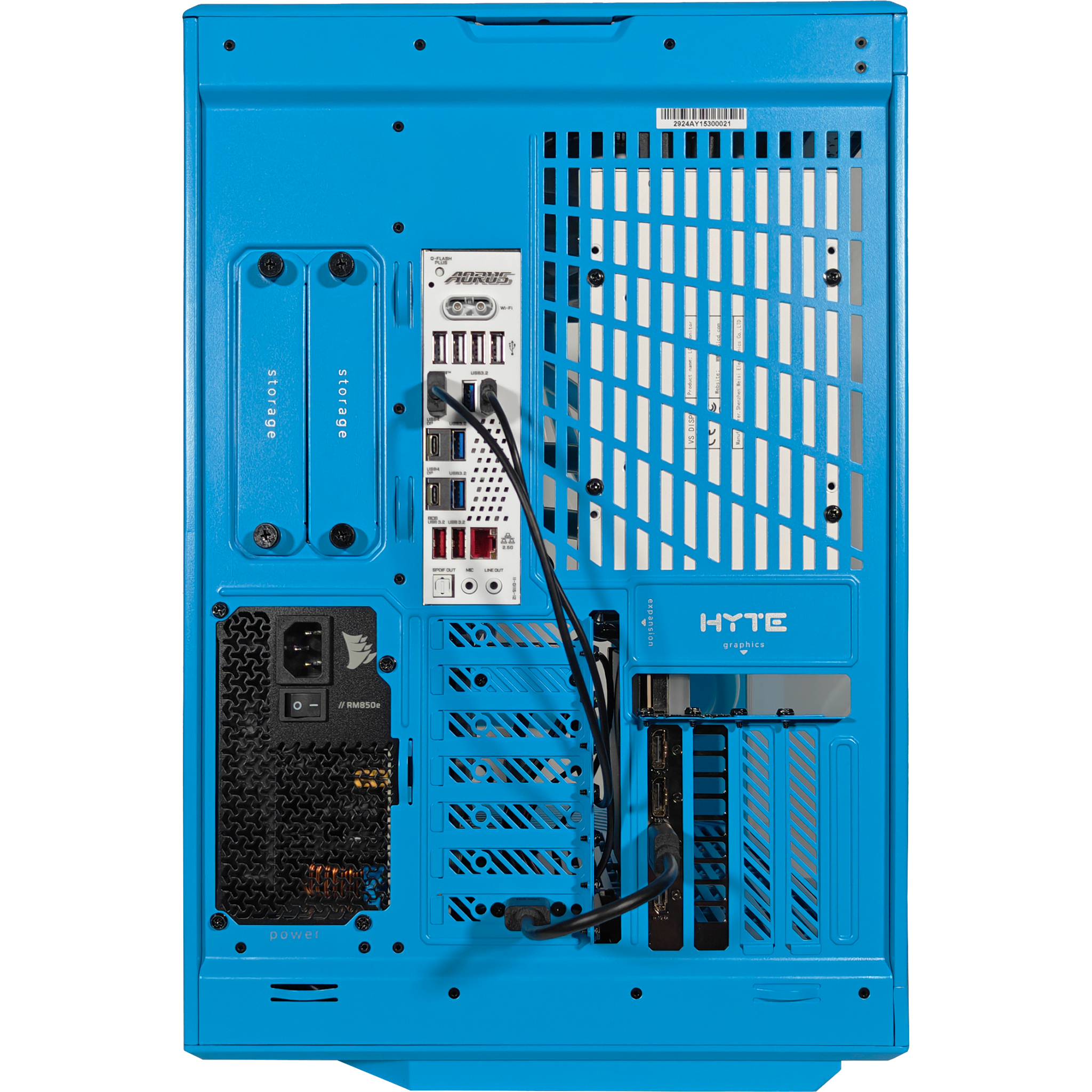 Y70 Blueberry Ultimate X Black Label Gaming Desktop