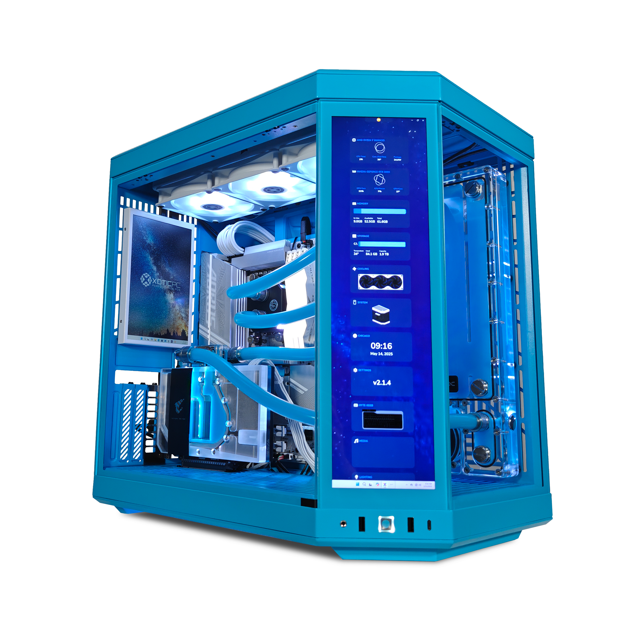 Y70 Blueberry Ultimate X Ready to Ship Gaming PC