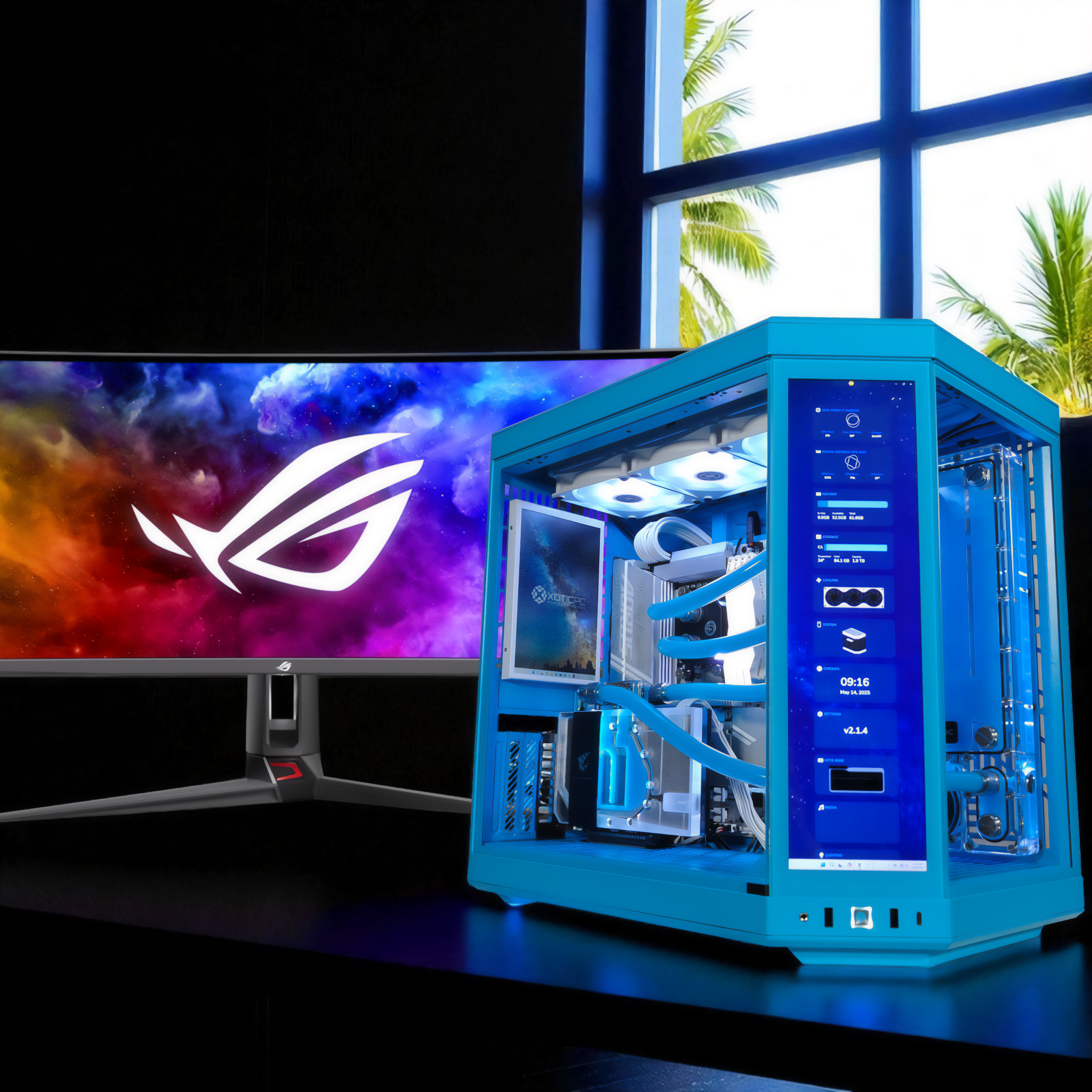 Y70 Blueberry Ultimate X Black Label Gaming Desktop