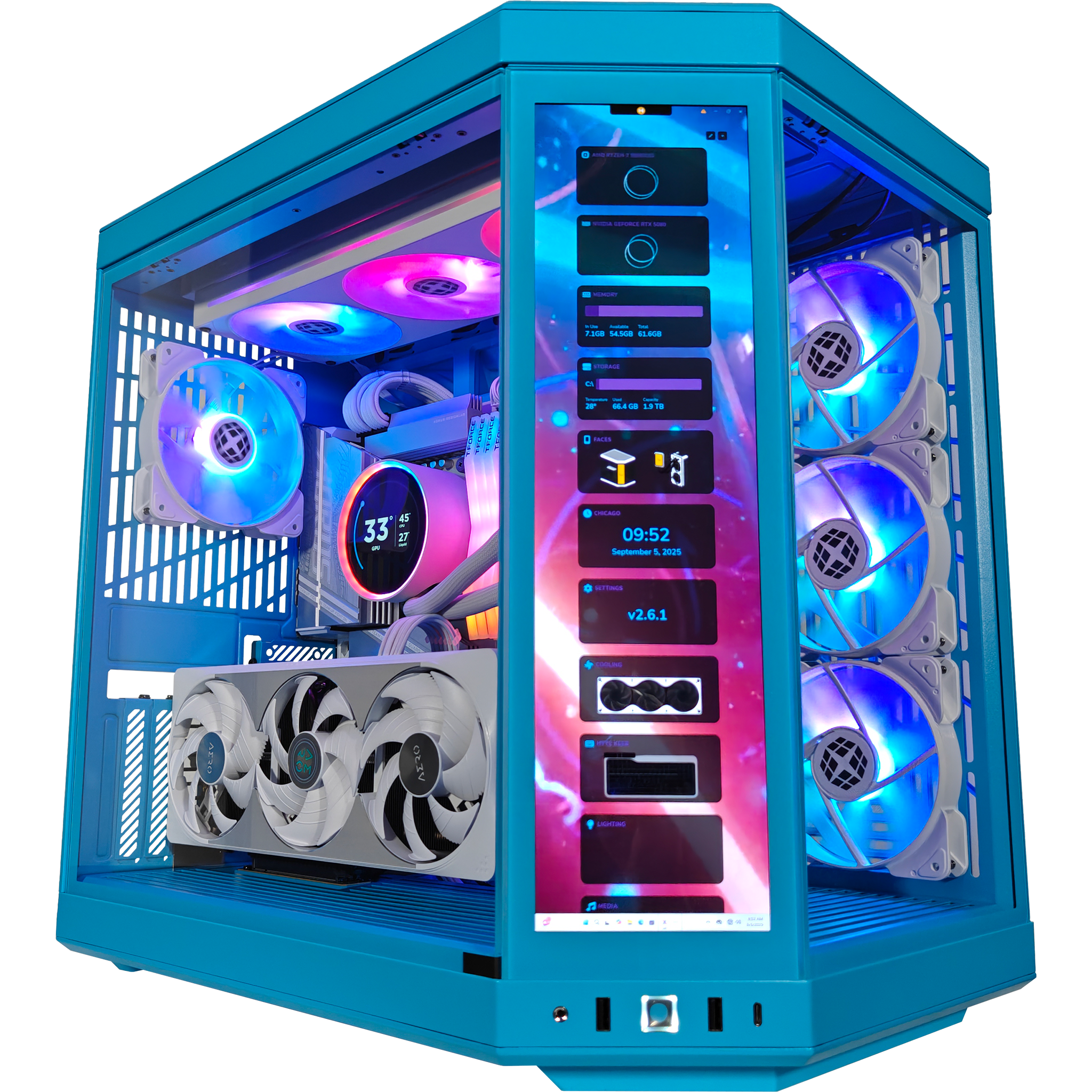 Y70 Blueberry Milk Ultimate Ready to Ship Gaming PC