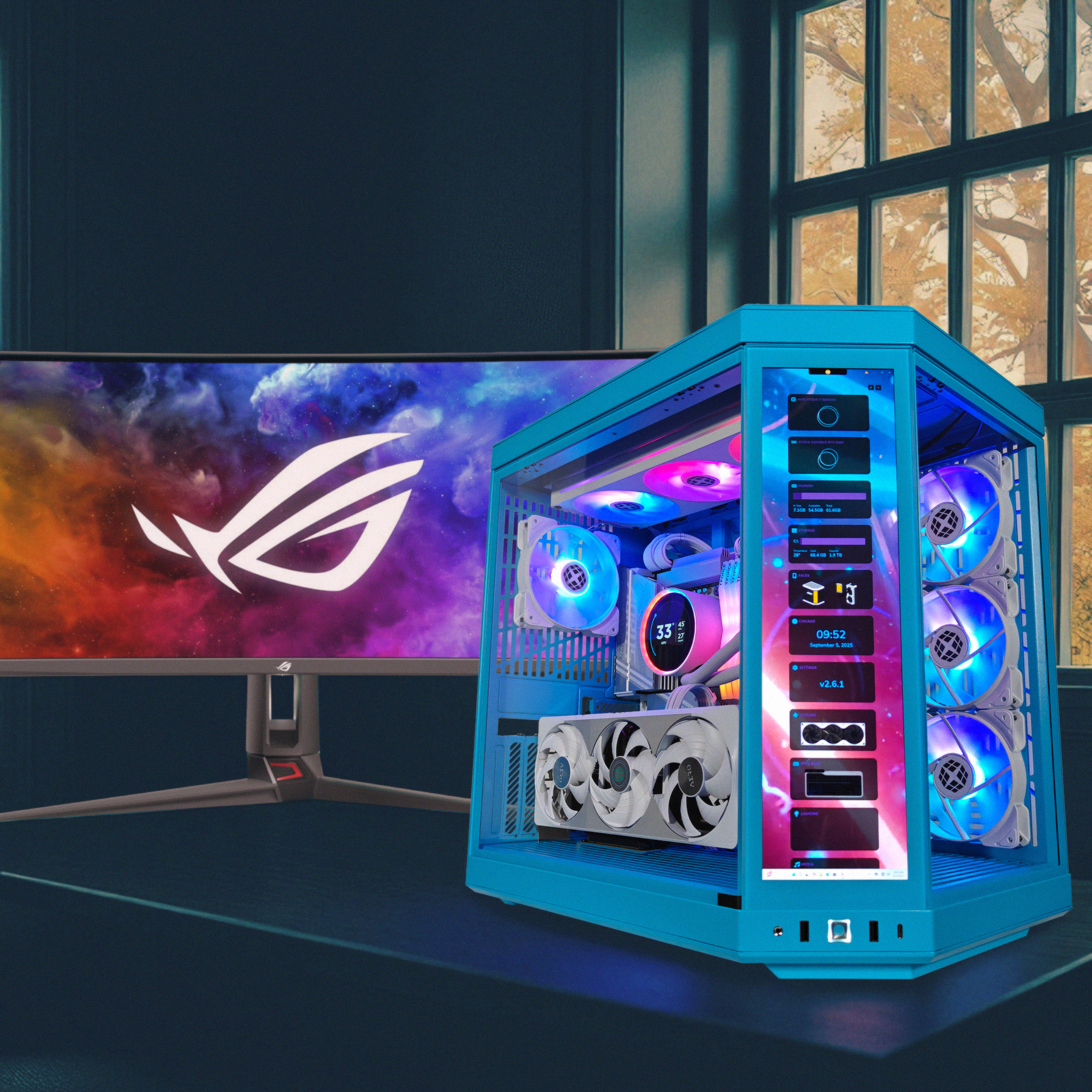 Y70 Blueberry Milk Ultimate Ready to Ship Gaming PC