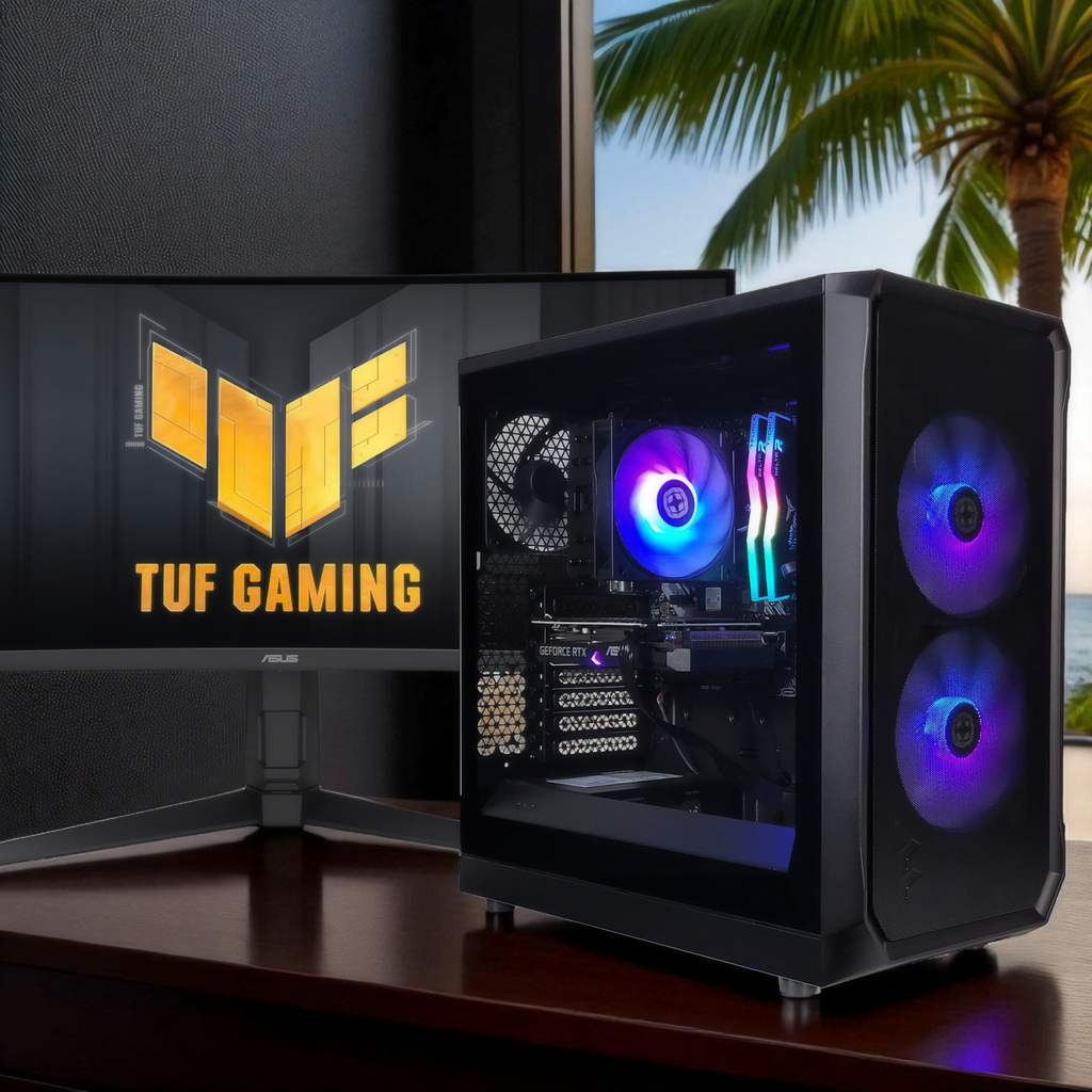 Focus Essential AMD Optimized Gaming Desktop