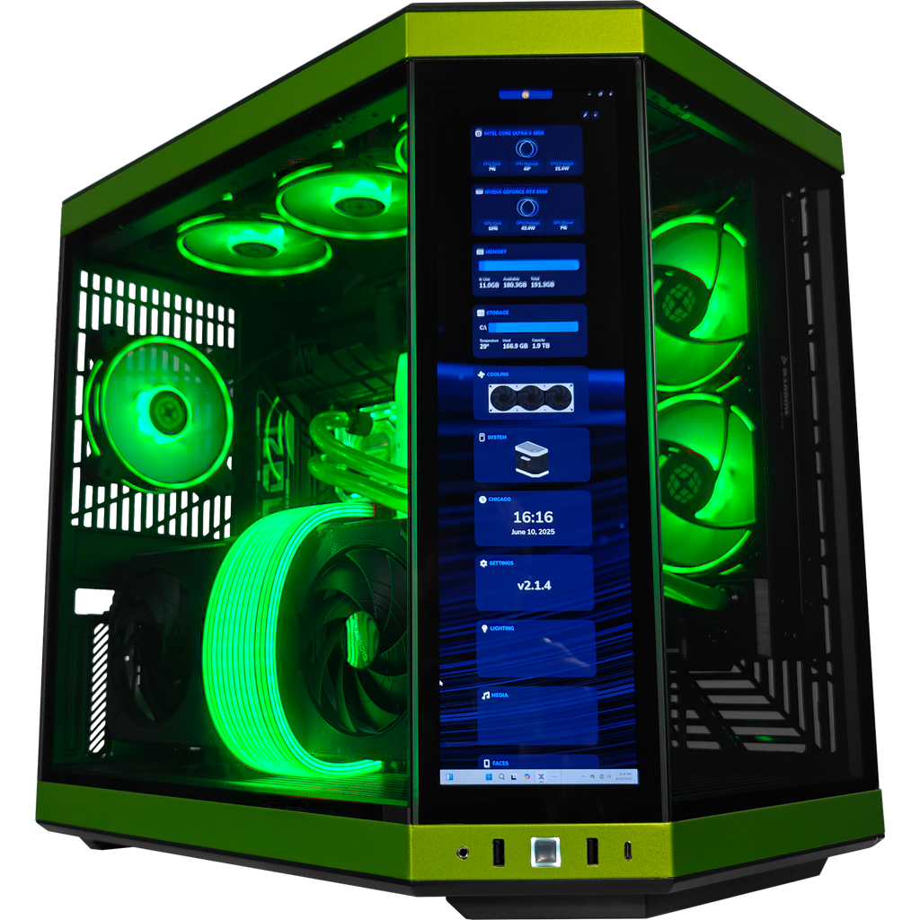 Y70 Mean Green Epic Black Label Gaming Desktop