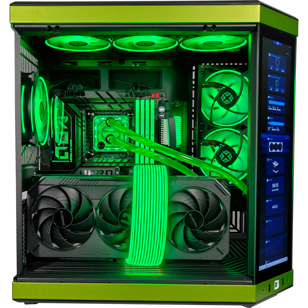 Y70 Mean Green Ready to Ship Gaming PC