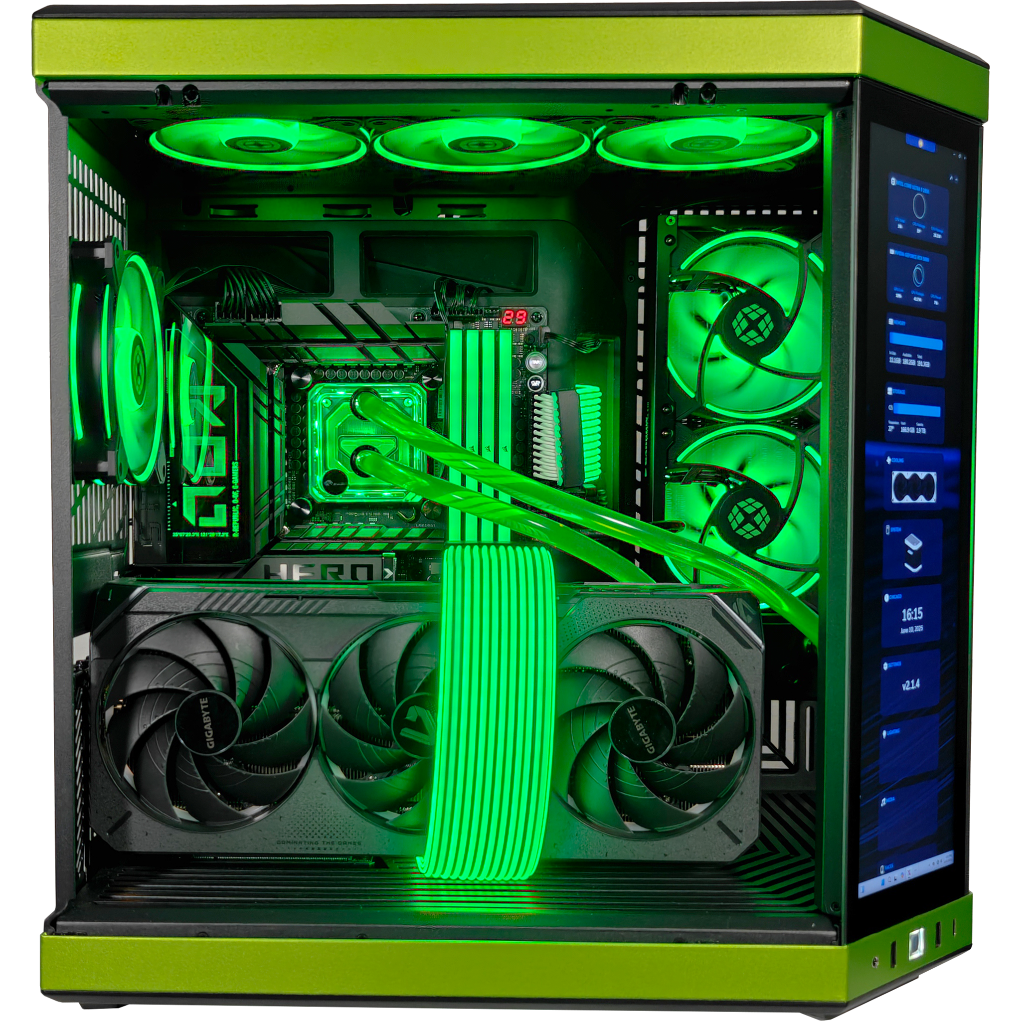 Y70 Mean Green Epic Black Label Gaming Desktop