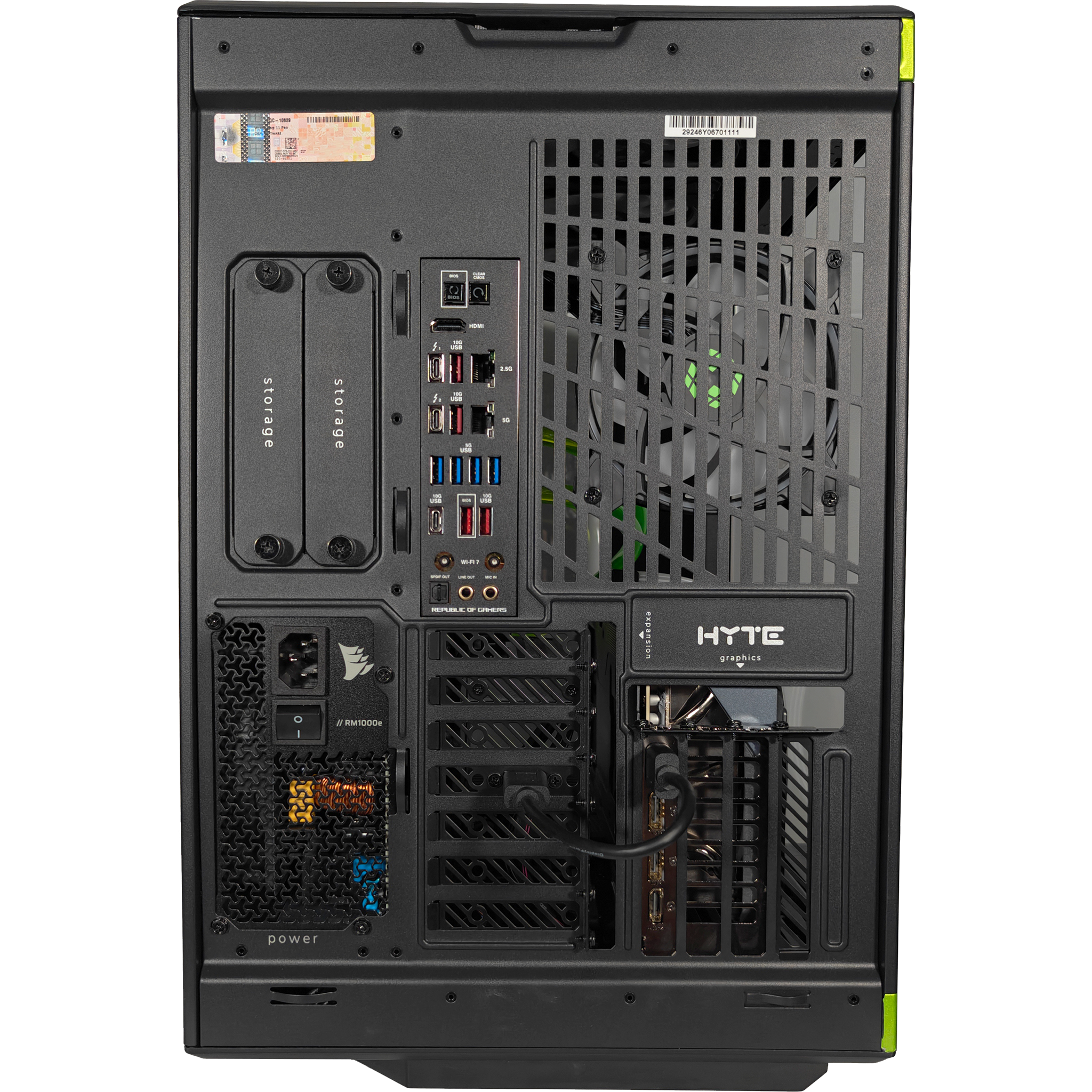 Y70 Mean Green Epic Black Label Gaming Desktop