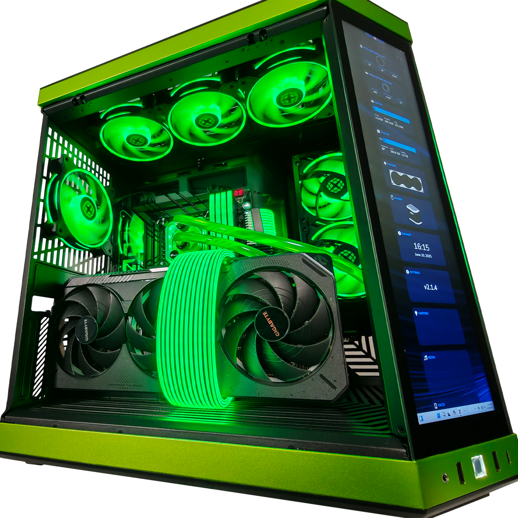 Y70 Mean Green Ready to Ship Gaming PC