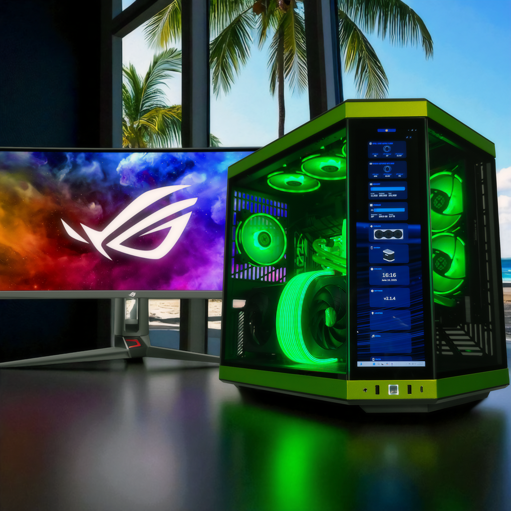 Y70 Mean Green Epic Black Label Gaming Desktop
