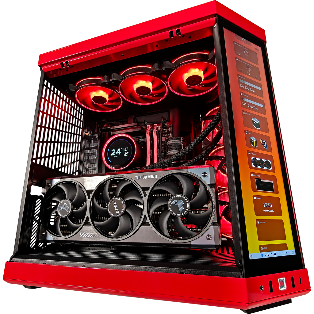 Y70 Red Eye Ultimate X3D Ready to Ship Gaming PC