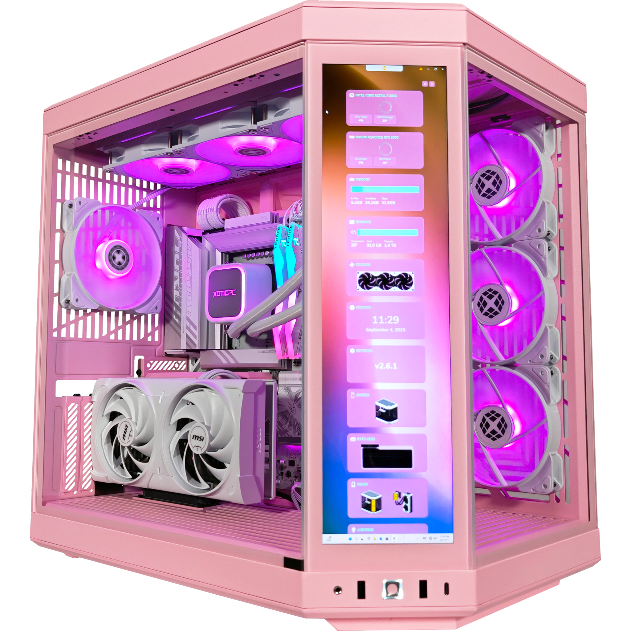 Y70 Strawberry Milk Extreme Ready to Ship Gaming PC