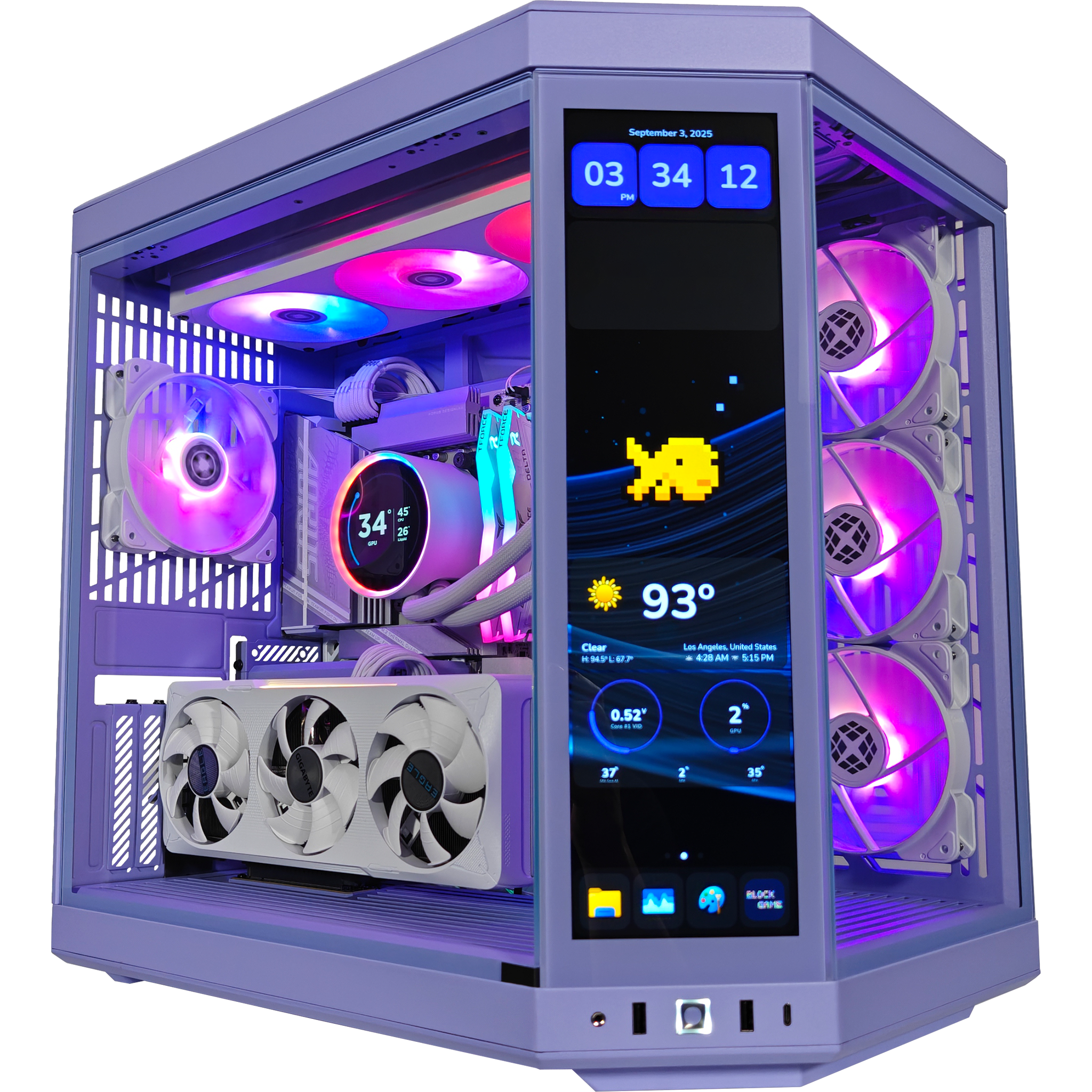 Y70 Taro Milk Extreme Ready to Ship Gaming PC